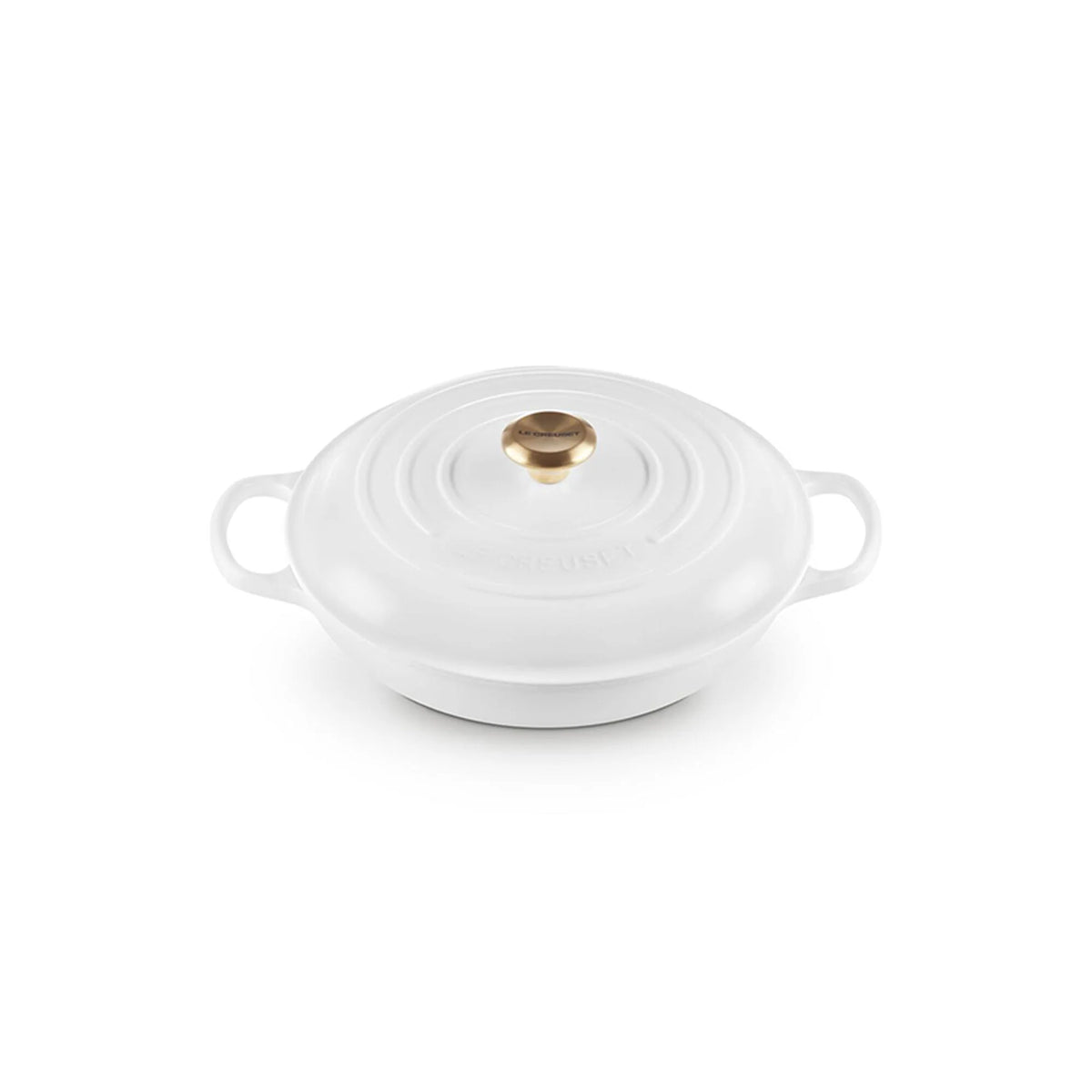 Signature Braiser with Gold Knob